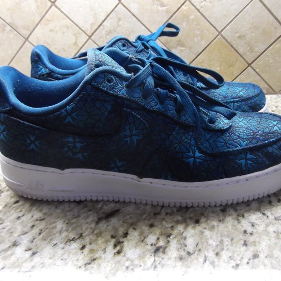 nike air force 1's stained glass green abyss size 12 - Picture 11 of 15